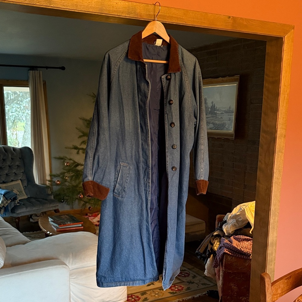 Vintage Denim Duster